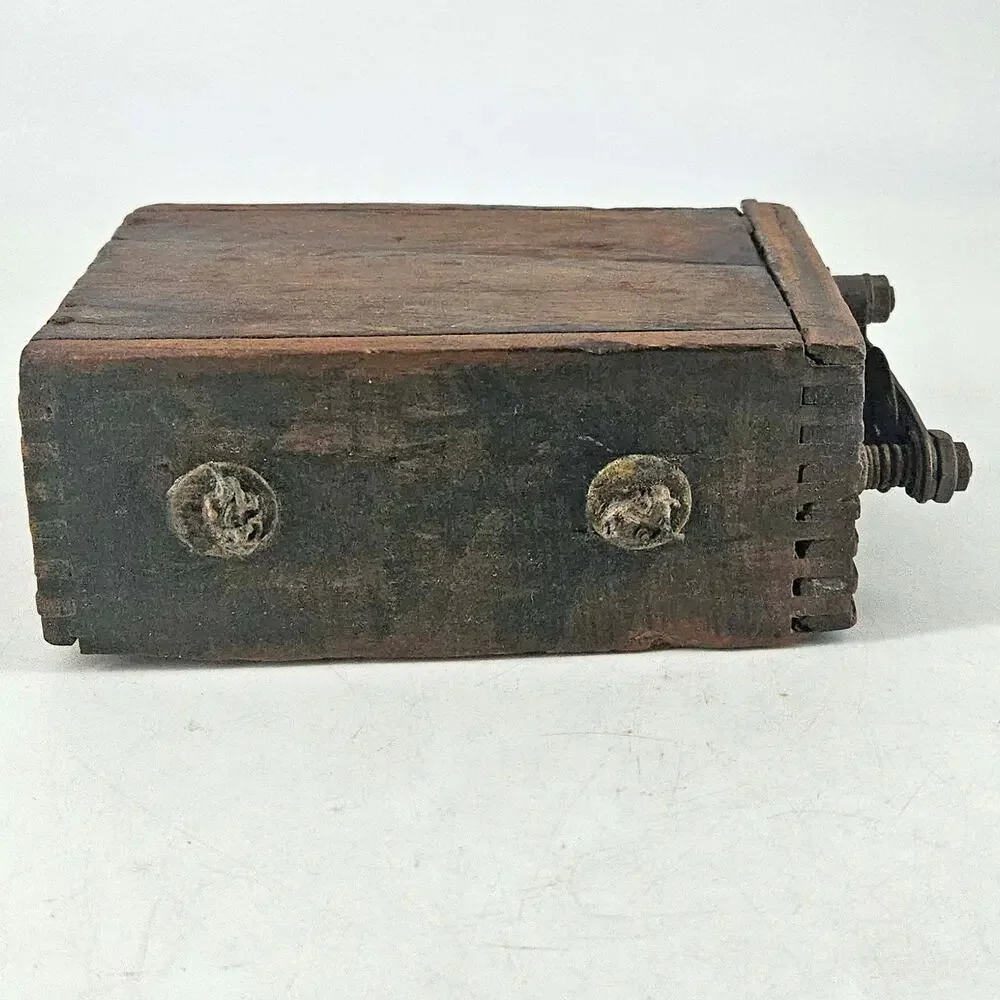 Antique 1900's Ford Model T Model A Wood Box Battery Ignition Buzz Coil